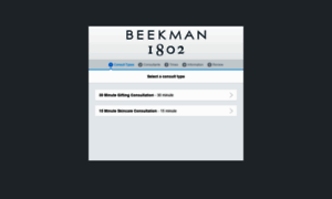 Beekman-1802.appointlet.com thumbnail