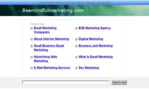 Beemindfulmarketing.com thumbnail