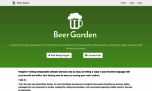 Beer-garden.io thumbnail