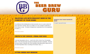 Beerbrewguru.com.au thumbnail