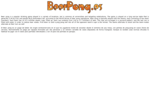 Beerpong.es thumbnail