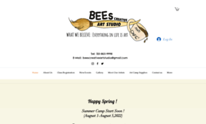 Beescreativeartstudio.com thumbnail