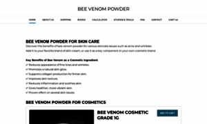 Beevenompowder.com thumbnail