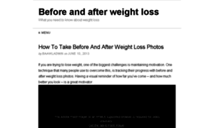 Beforeandafterweightlosstips.com thumbnail