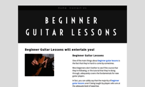 Beginnerguitarlessons.yolasite.com thumbnail