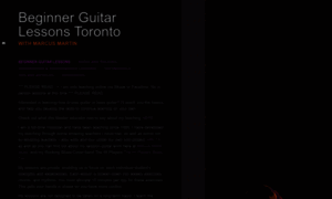 Beginnerguitarlessonstoronto.com thumbnail