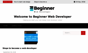 Beginnerwebdeveloper.com thumbnail