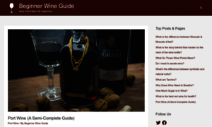 Beginnerwineguide.com thumbnail