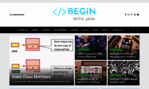 Beginwithjava.com thumbnail