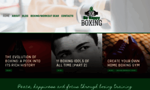 Behappyboxing.com thumbnail