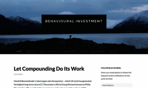 Behaviouralinvestment.com thumbnail