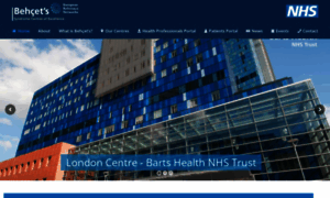 Behcets.nhs.uk thumbnail