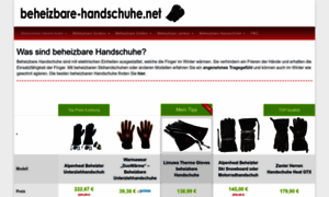 Beheizbare-handschuhe.net thumbnail