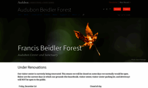 Beidlerforest.org thumbnail