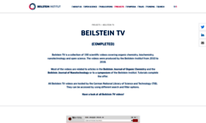 Beilstein.tv thumbnail