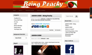 Beingpeachy.com thumbnail