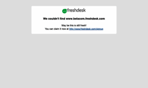 Belacom.freshdesk.com thumbnail