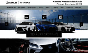 Belairlexus.com thumbnail