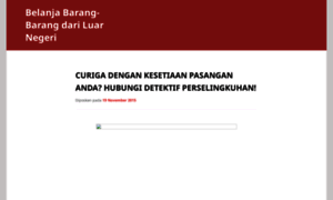 Belanjaluarnegeri.wordpress.com thumbnail