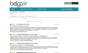 Belga-ir.webdisclosure.com thumbnail