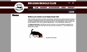 Belgianbeagleclub.be thumbnail