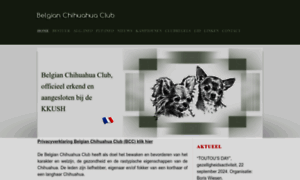 Belgianchihuahuaclub.be thumbnail