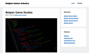 Belgiangamesindustry.com thumbnail