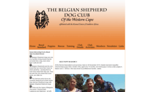 Belgianshepherd.co.za thumbnail