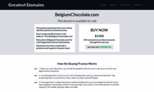 Belgiumchocolate.com thumbnail