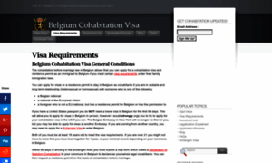 Belgiumcohabitationvisa.com thumbnail