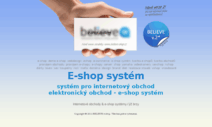 Believeshop.cz thumbnail