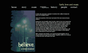 Believethemusical.com thumbnail