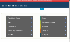 Belindaonline.com.mx thumbnail