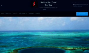 Belizeprodivecenter.com thumbnail