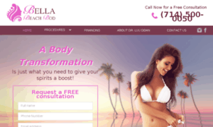 Bella-beach-bod.webflow.io thumbnail