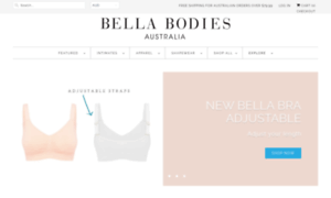 Bellabodiesshapewear.com.au thumbnail