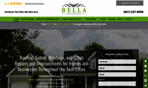 Bellaconstructionmn.com thumbnail