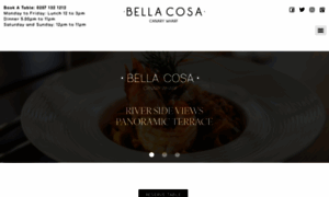 Bellacosarestaurant.com thumbnail