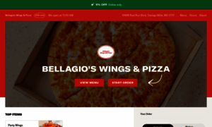 Bellagioswingspizza.com thumbnail