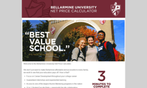 Bellarmine.studentaidcalculator.com thumbnail