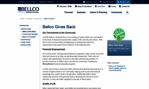 Bellcogivesback.org thumbnail