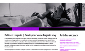 Belle-en-lingerie.fr thumbnail