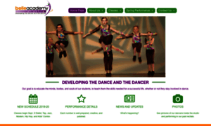 Belleacademydance.com thumbnail