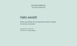 Bellebloazers.nl thumbnail