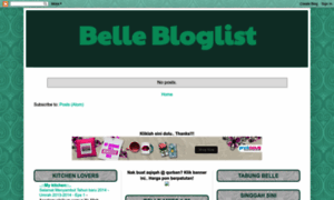 Bellebloglist.blogspot.com thumbnail