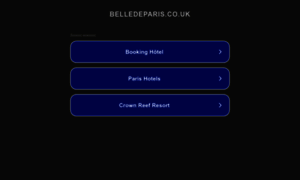 Belledeparis.co.uk thumbnail