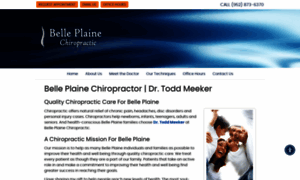 Belleplainechiropractic.com thumbnail