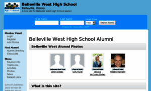 Bellevillewesthighschool.org thumbnail