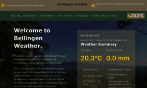 Bellingenweather.org thumbnail