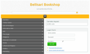 Bellisaribookshop.com thumbnail